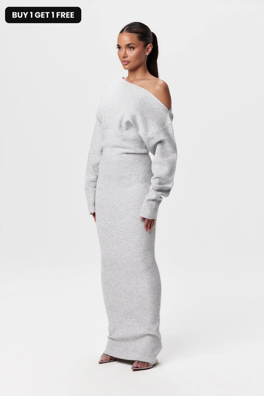 Royse Sweaterkleid freie Schulter
